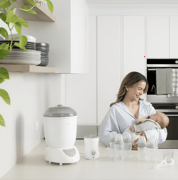 Steam Steriliser & Bottle Warmer Kit - a Baby Bunting Exclusive