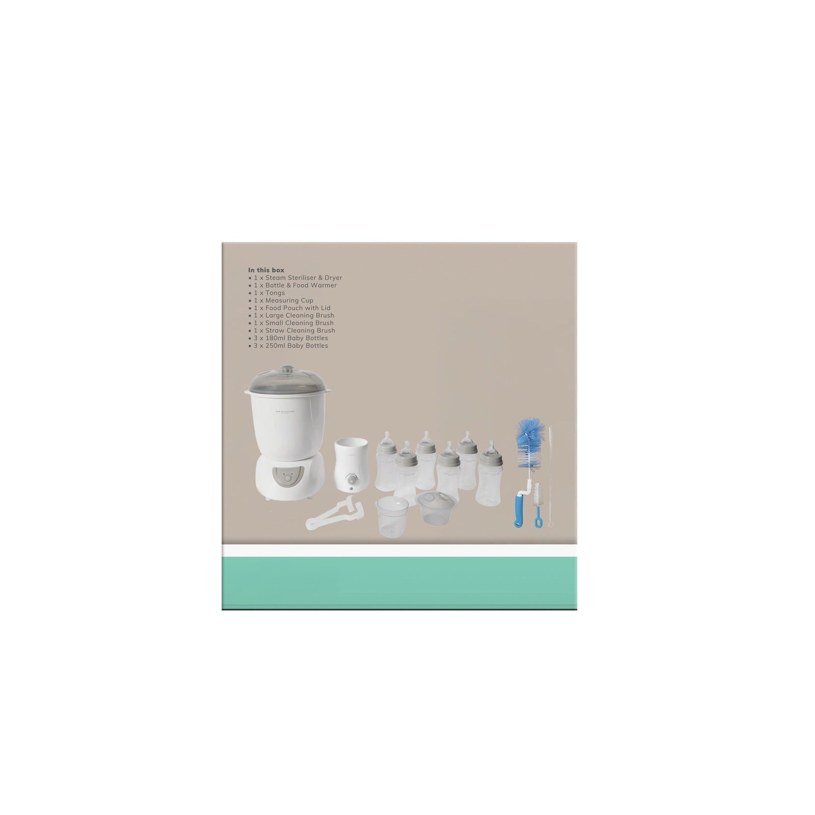 Steam Steriliser & Bottle Warmer Kit - a Baby Bunting Exclusive