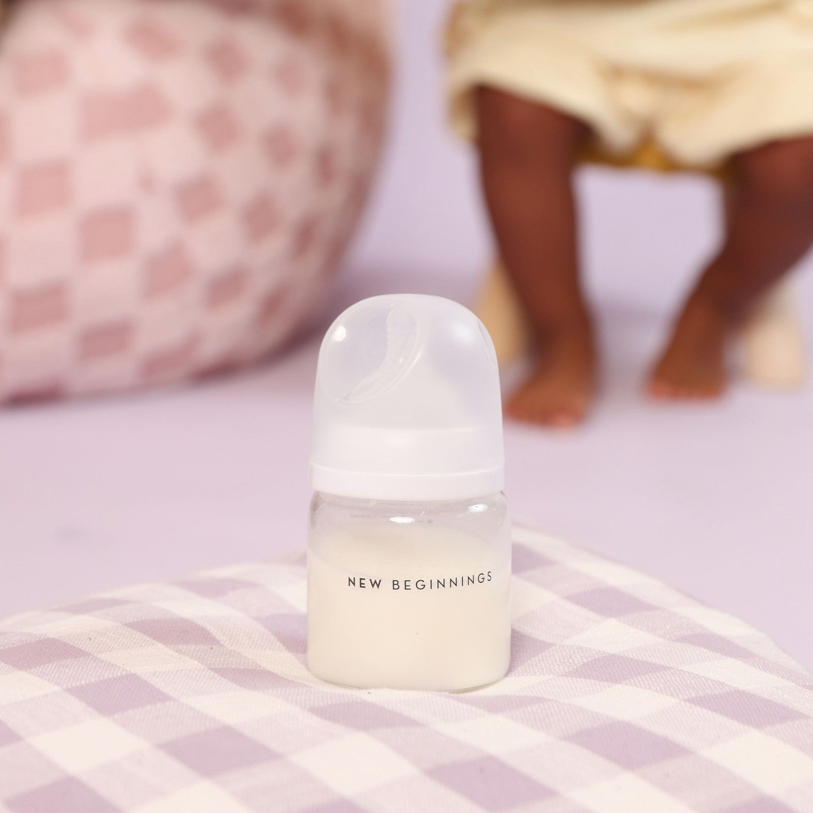 glass baby bottle