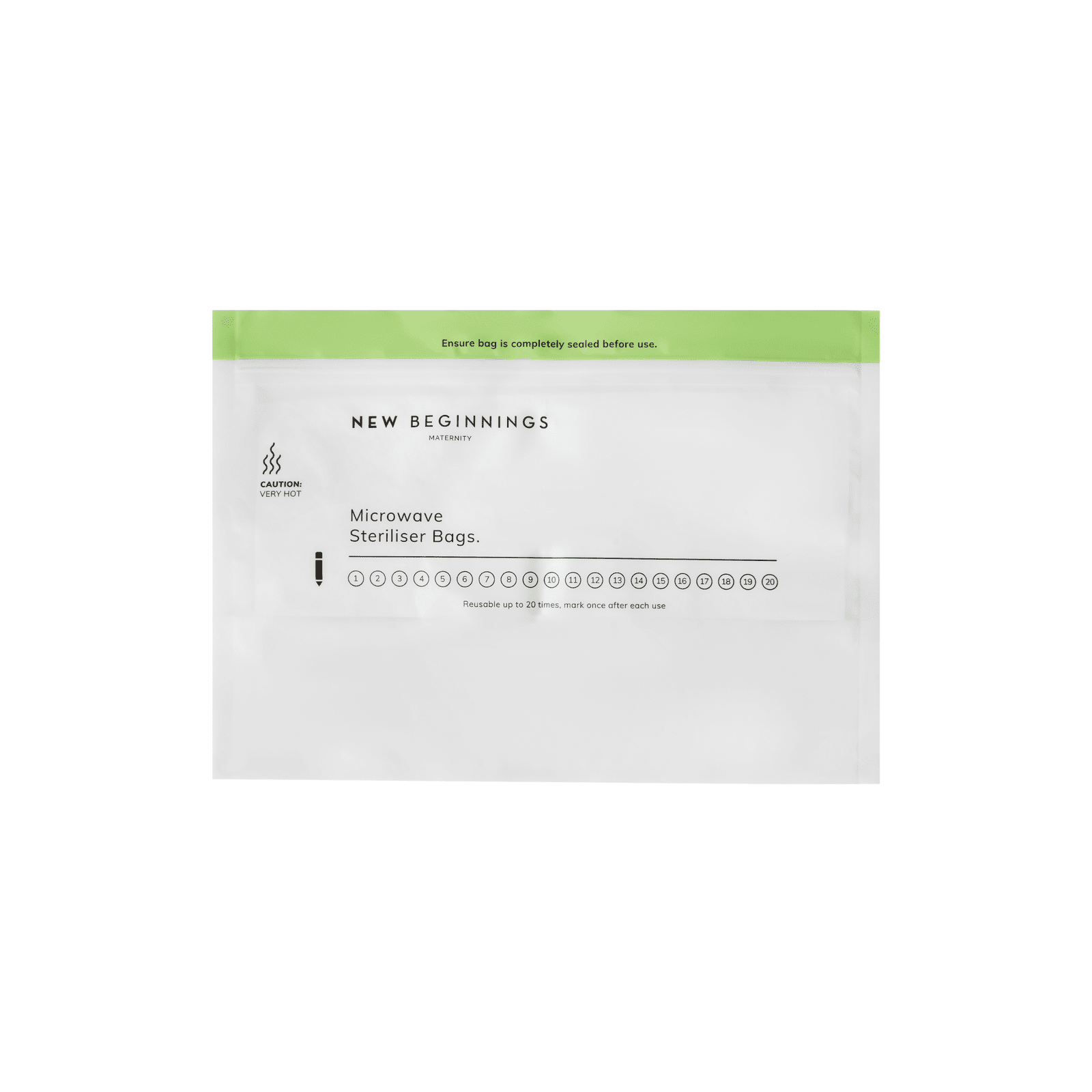 Microwave Steriliser Bags 6pk