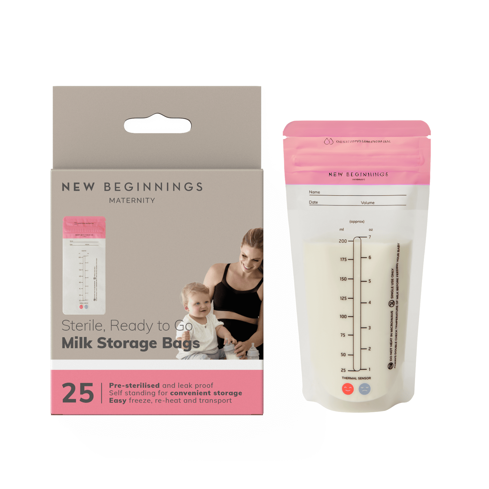Breastmilk Storage Bags 25pk