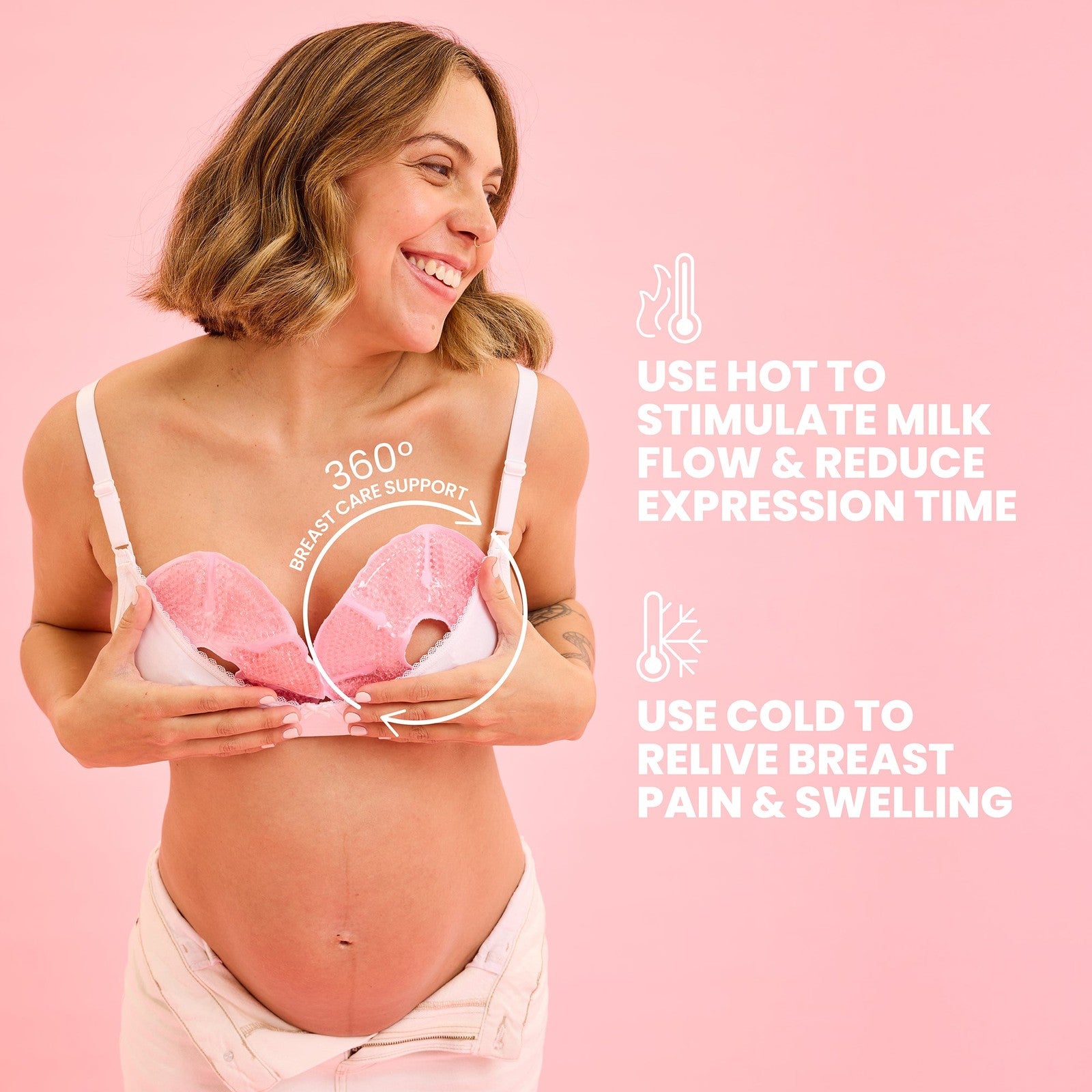 Breast Care Hot+Cold Packs 2pk