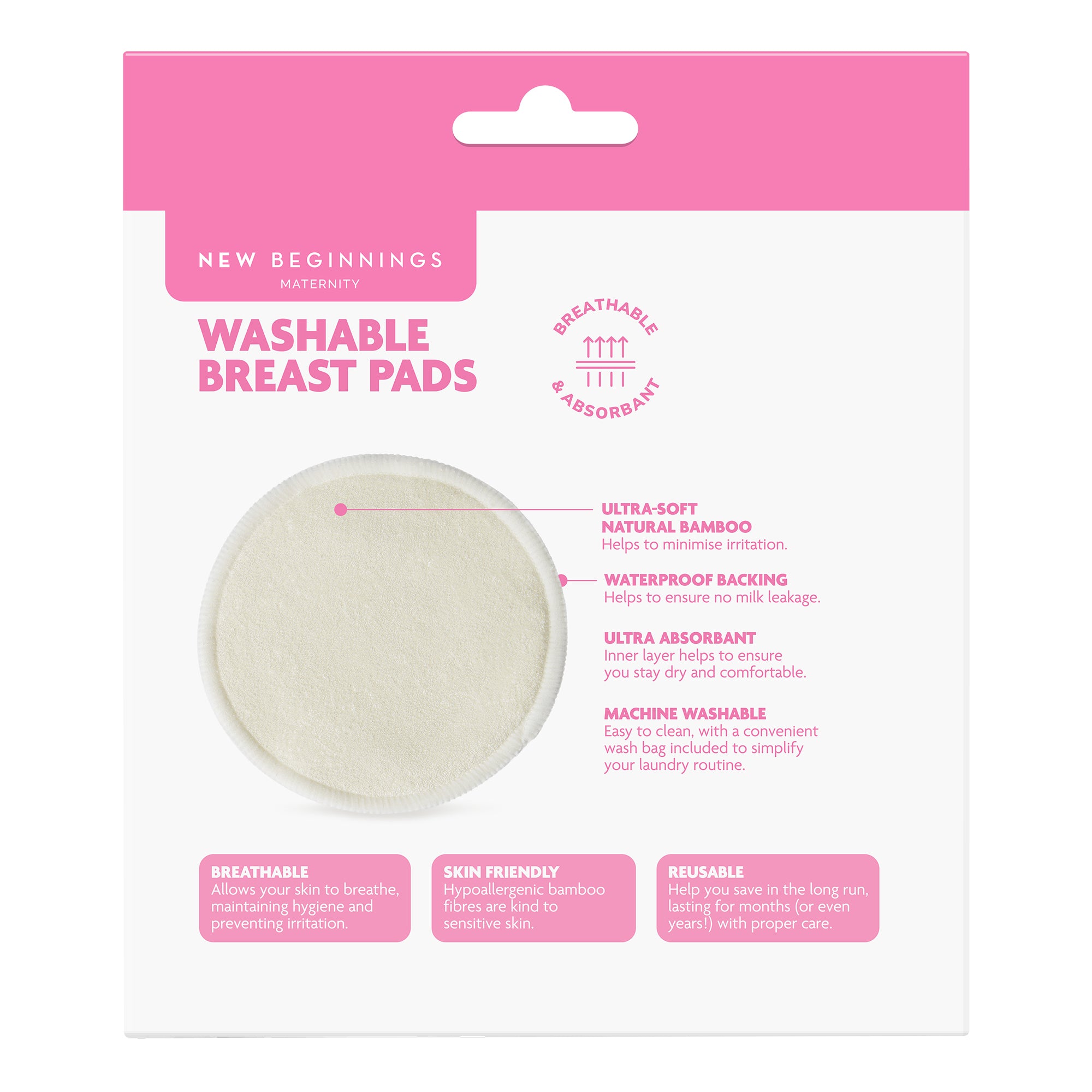 Washable Nursing Pads (8pk)