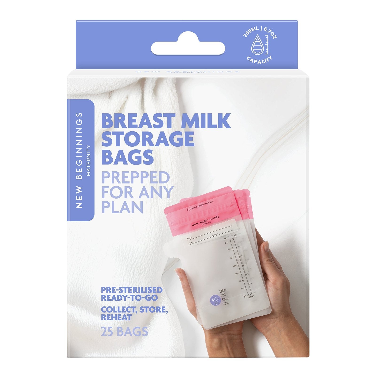 Breastmilk Storage Bags 25pk