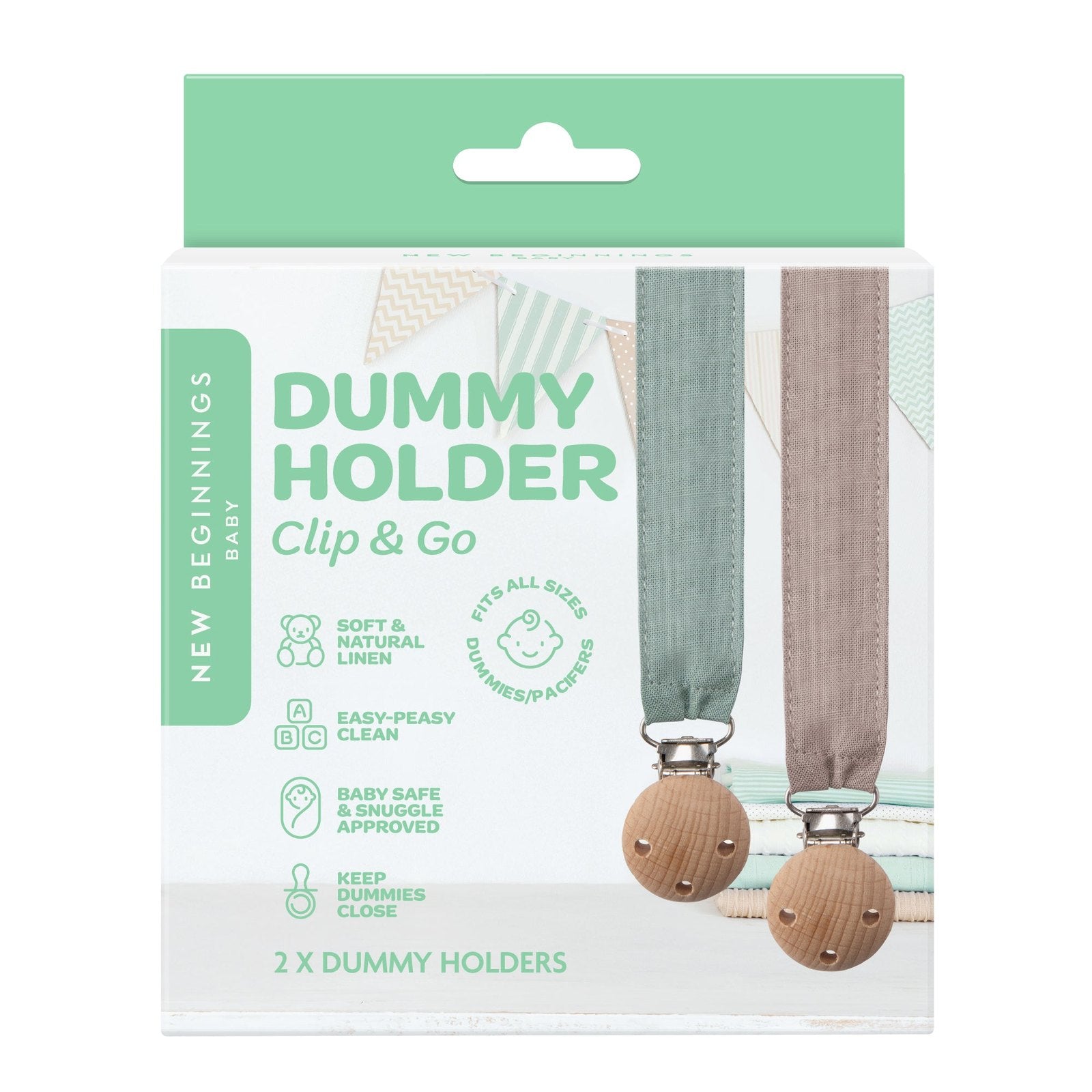 Dummy Holder - Twin Pack