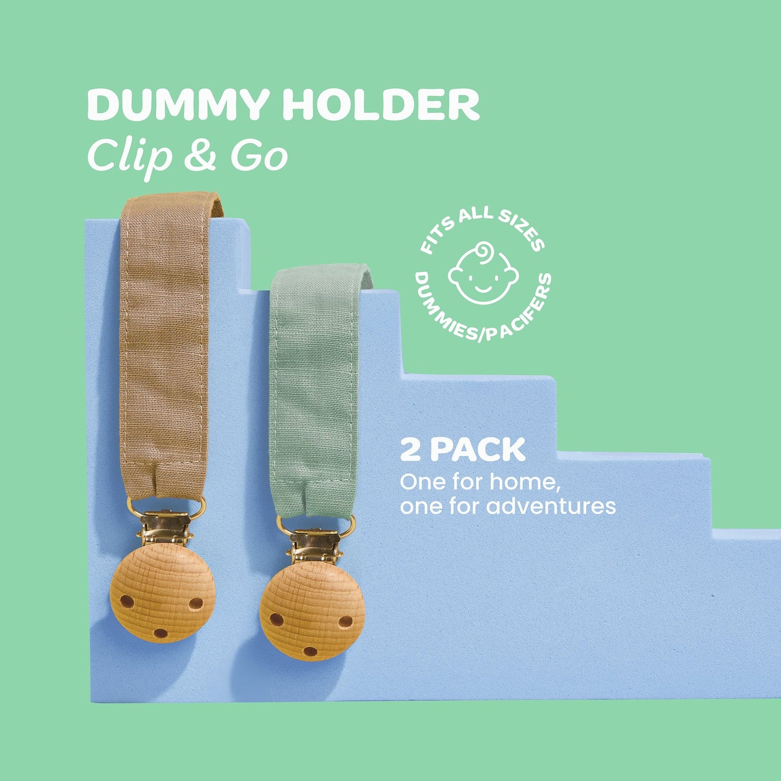 Dummy Holder - Twin Pack