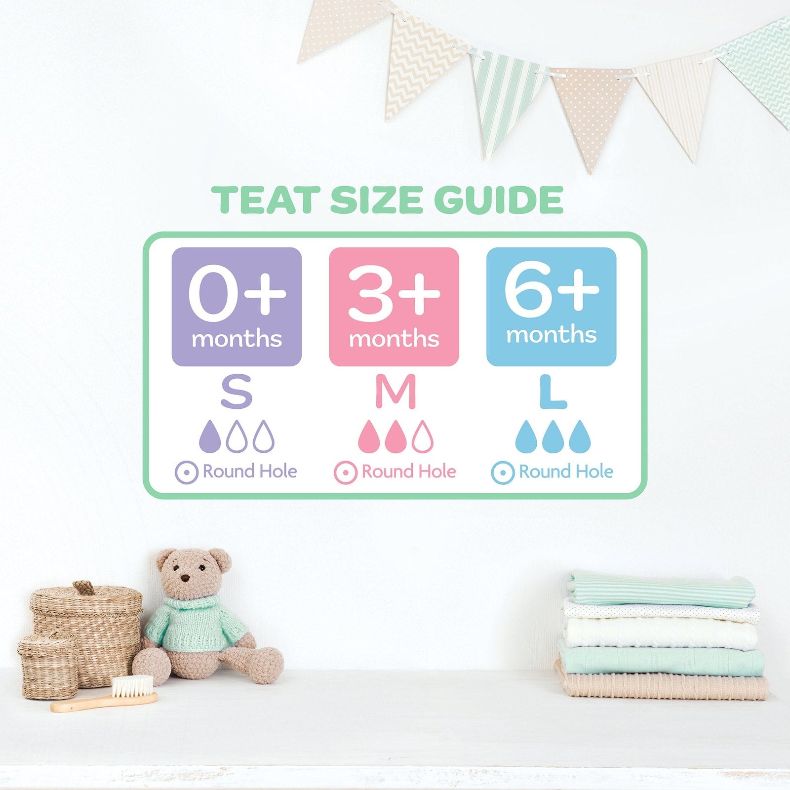 Classic Glass Bottle - 240ml Twin