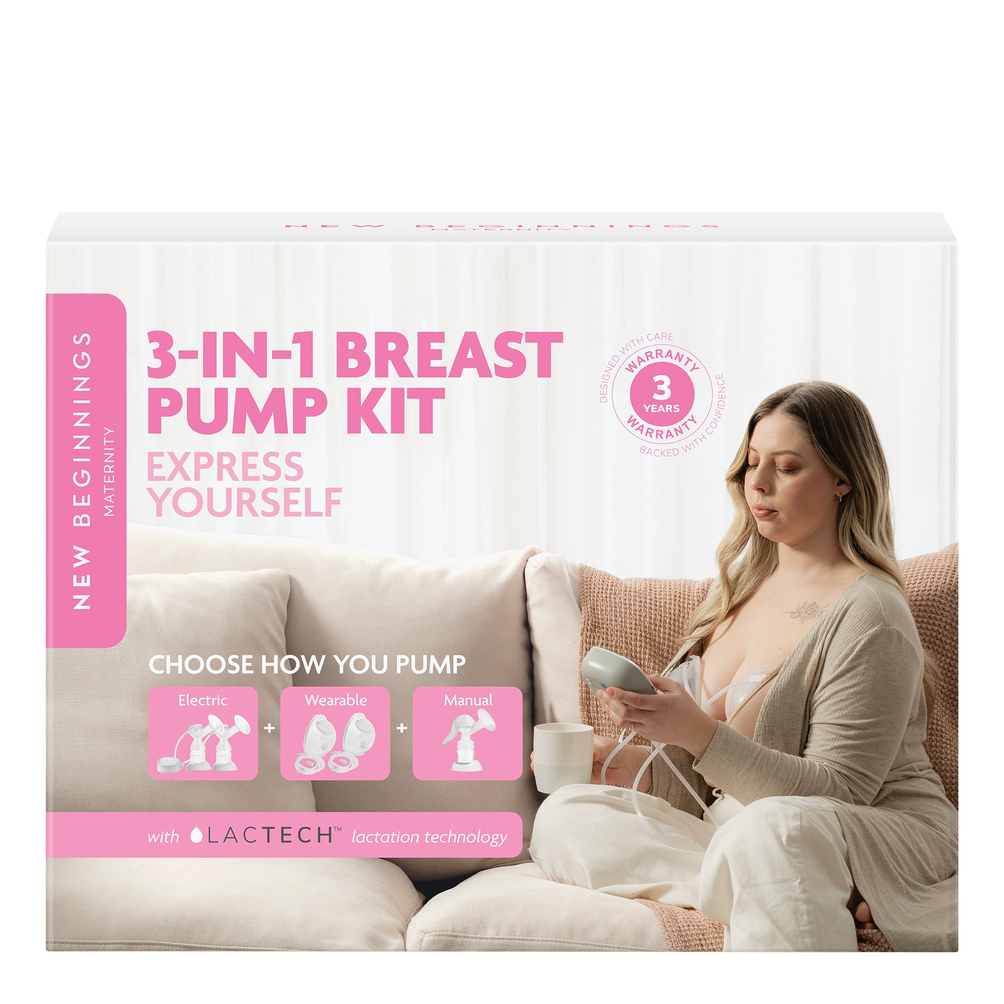 3 In 1 Breast Pump