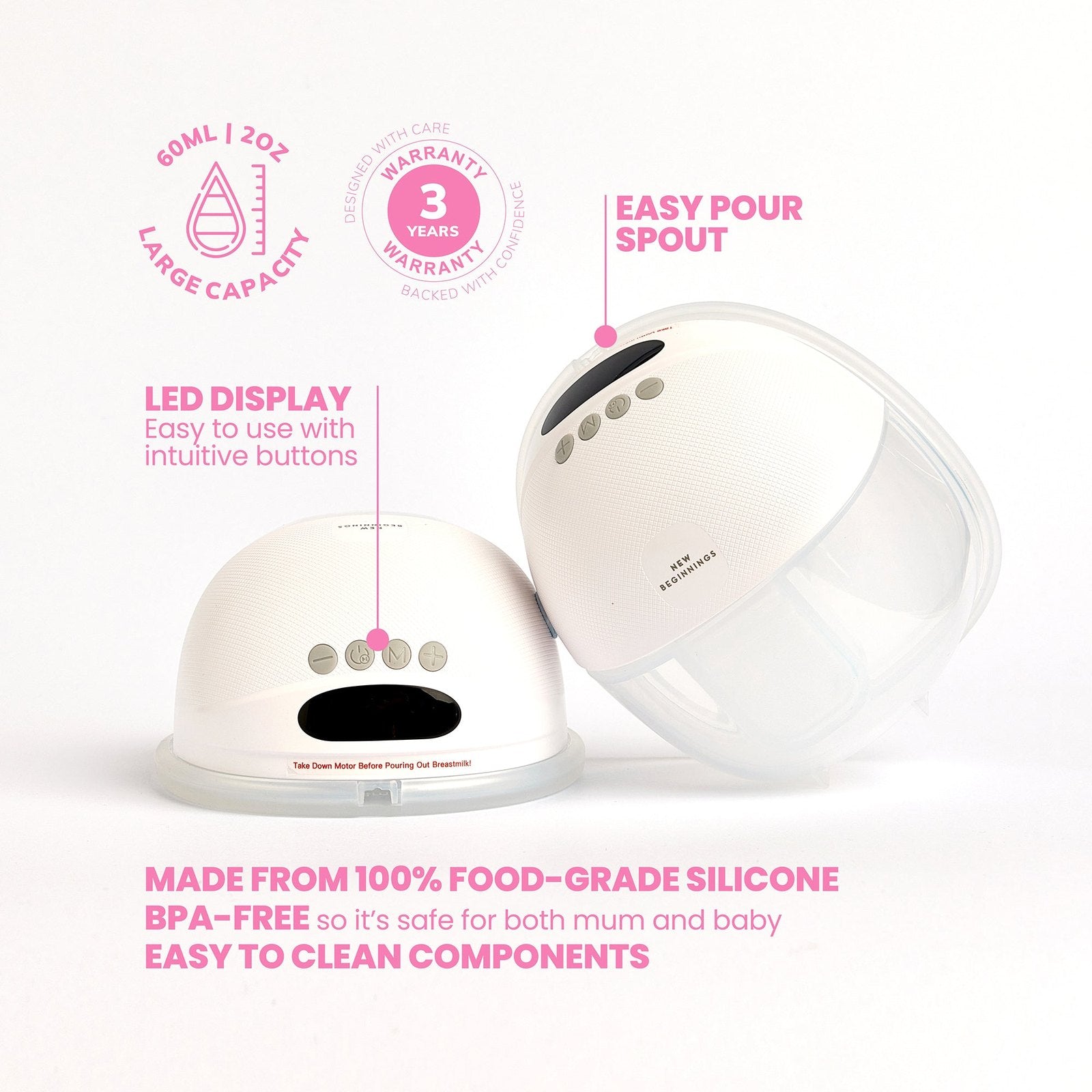 Wearable Breast Pump & Care Kit