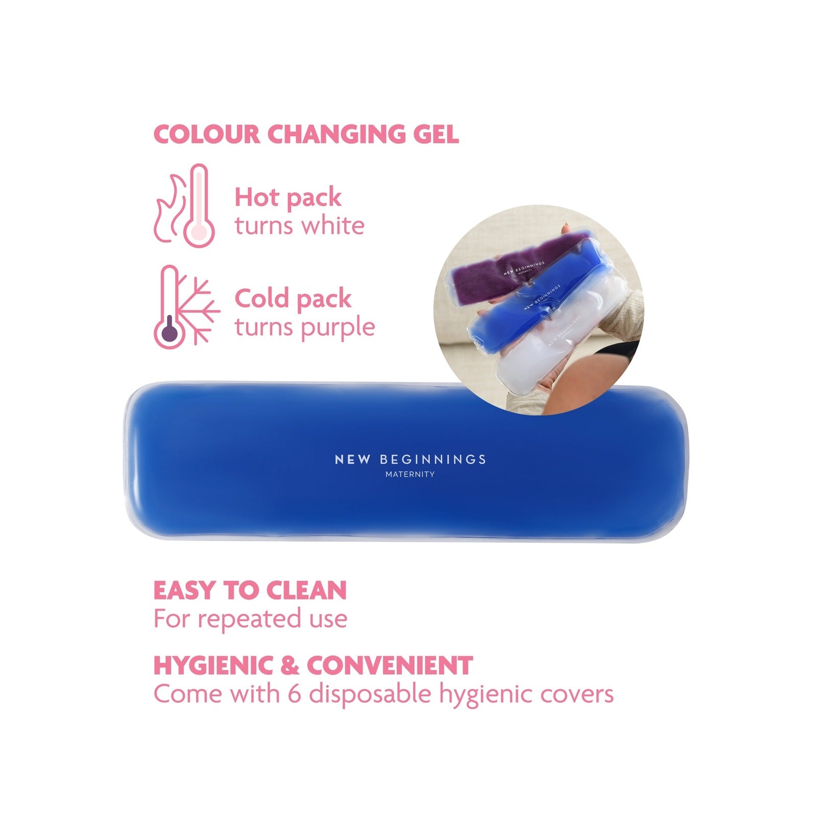 Postpartum Hot+Cold Packs 2pk