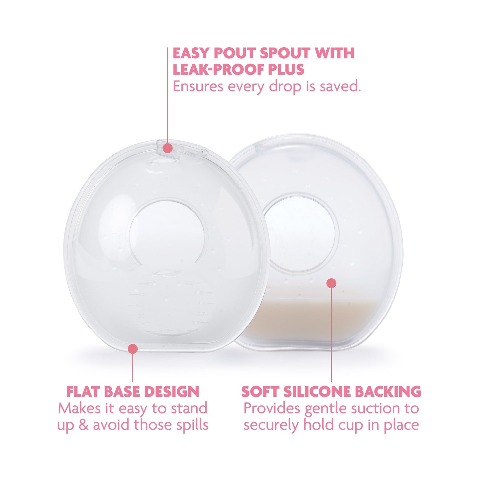 Breastmilk Collector Cups (2pk)