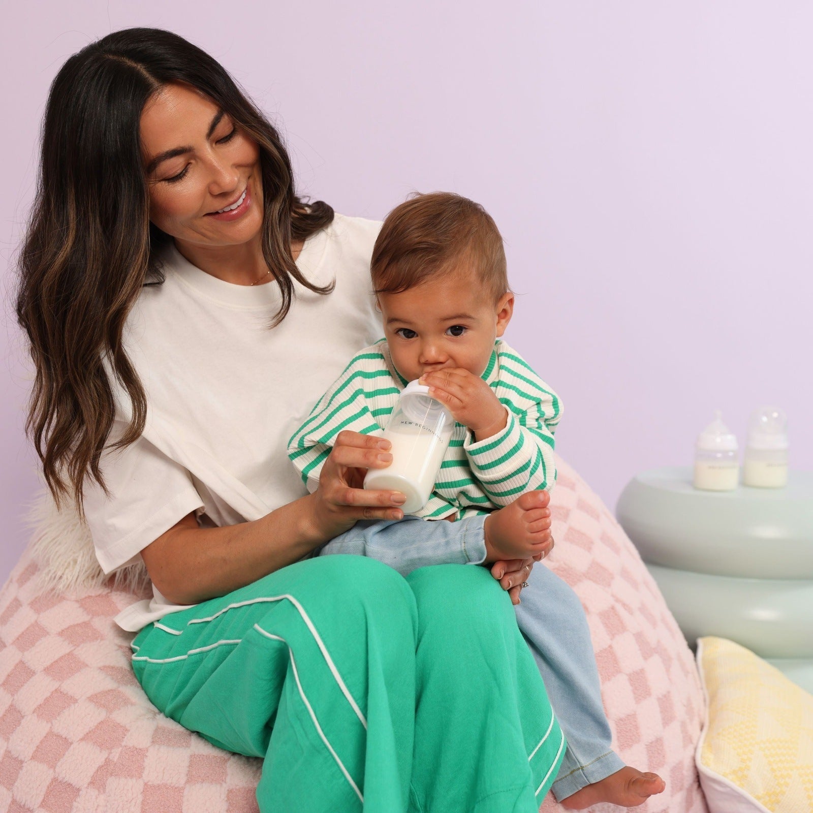 Classic Glass Bottle - 240ml Twin