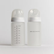 Glass Bottle with Silicone Outer - 240ml Twin