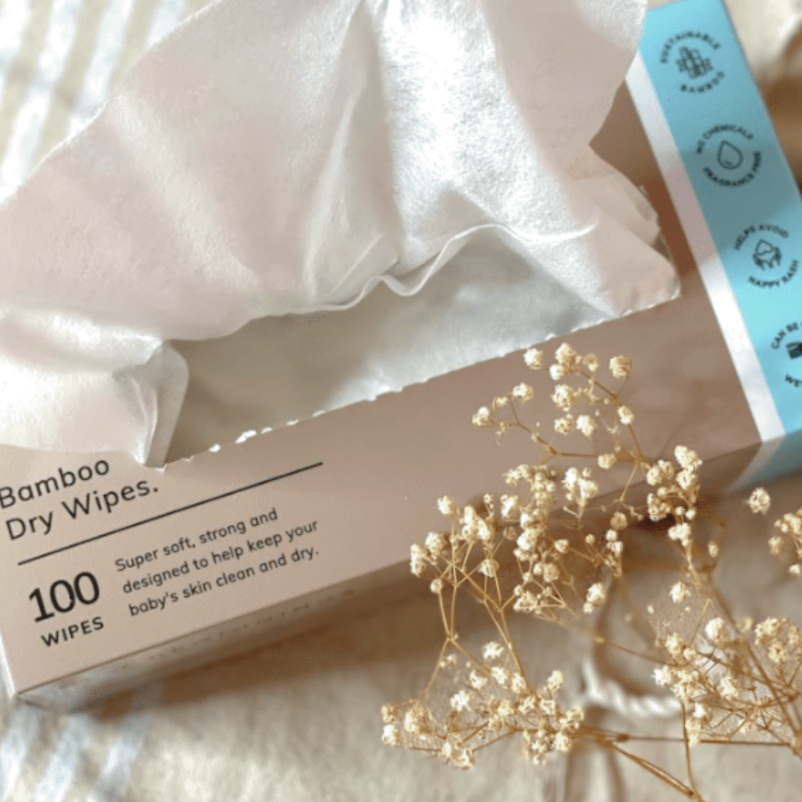Bamboo Dry Wipes