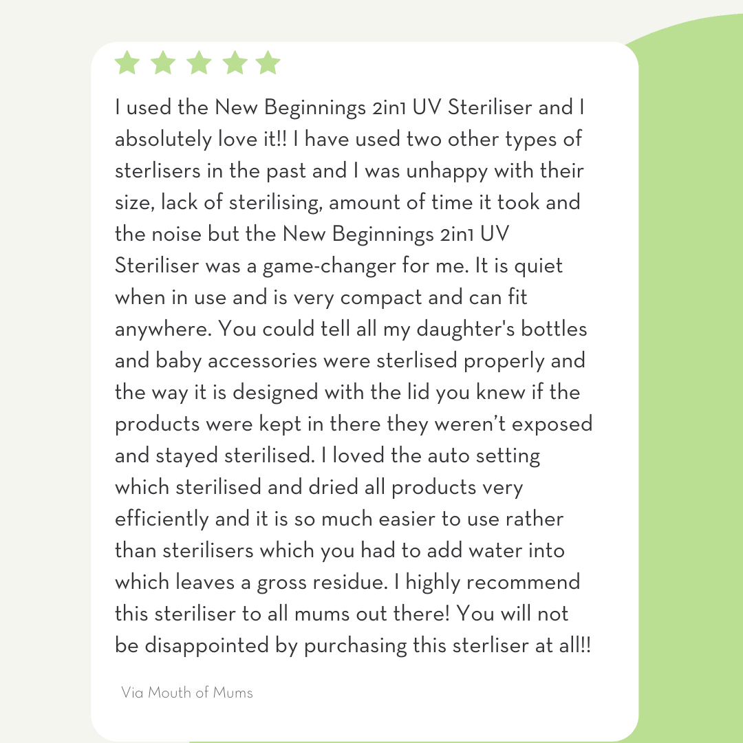 2-in-1 UV Steriliser & Dryer