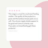 Washable Bamboo Nursing Pads 8pk