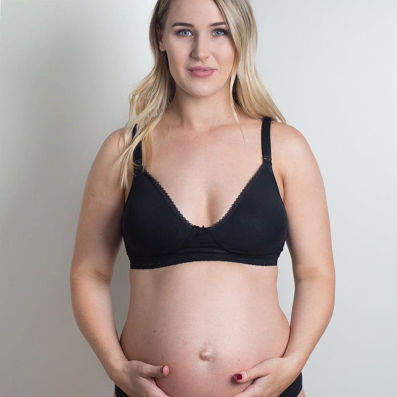 Nursing Bra Breast Feeding Maternity Bra for Pregnant Women Front Closure  Cotton