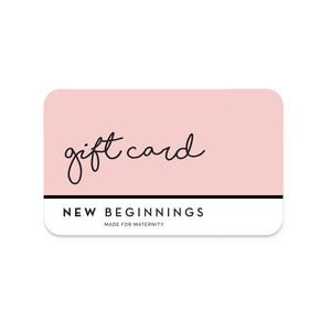 New Beginnings Gift Card