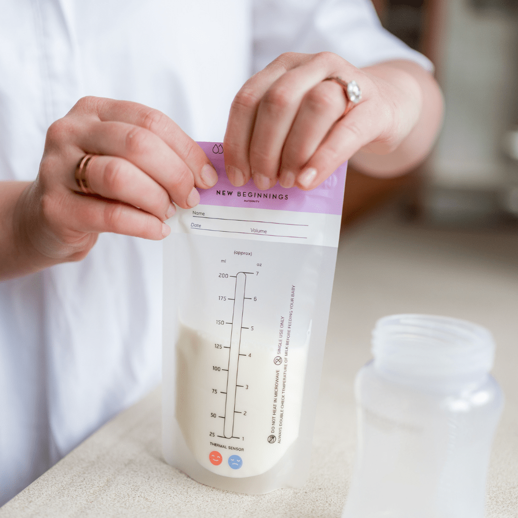 Momcozy Silicone Milk Storage Bags Reusable Breastmilk Bags for  Breastfeeding